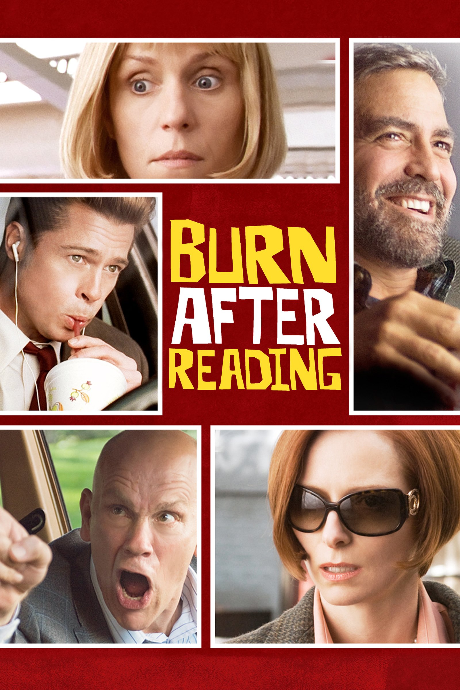 Burn After Reading: everyone has a plan — film poster