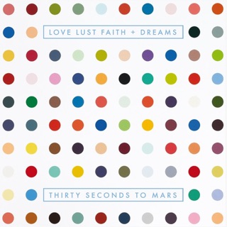 LOVE LUST FAITH + DREAMS — album cover
