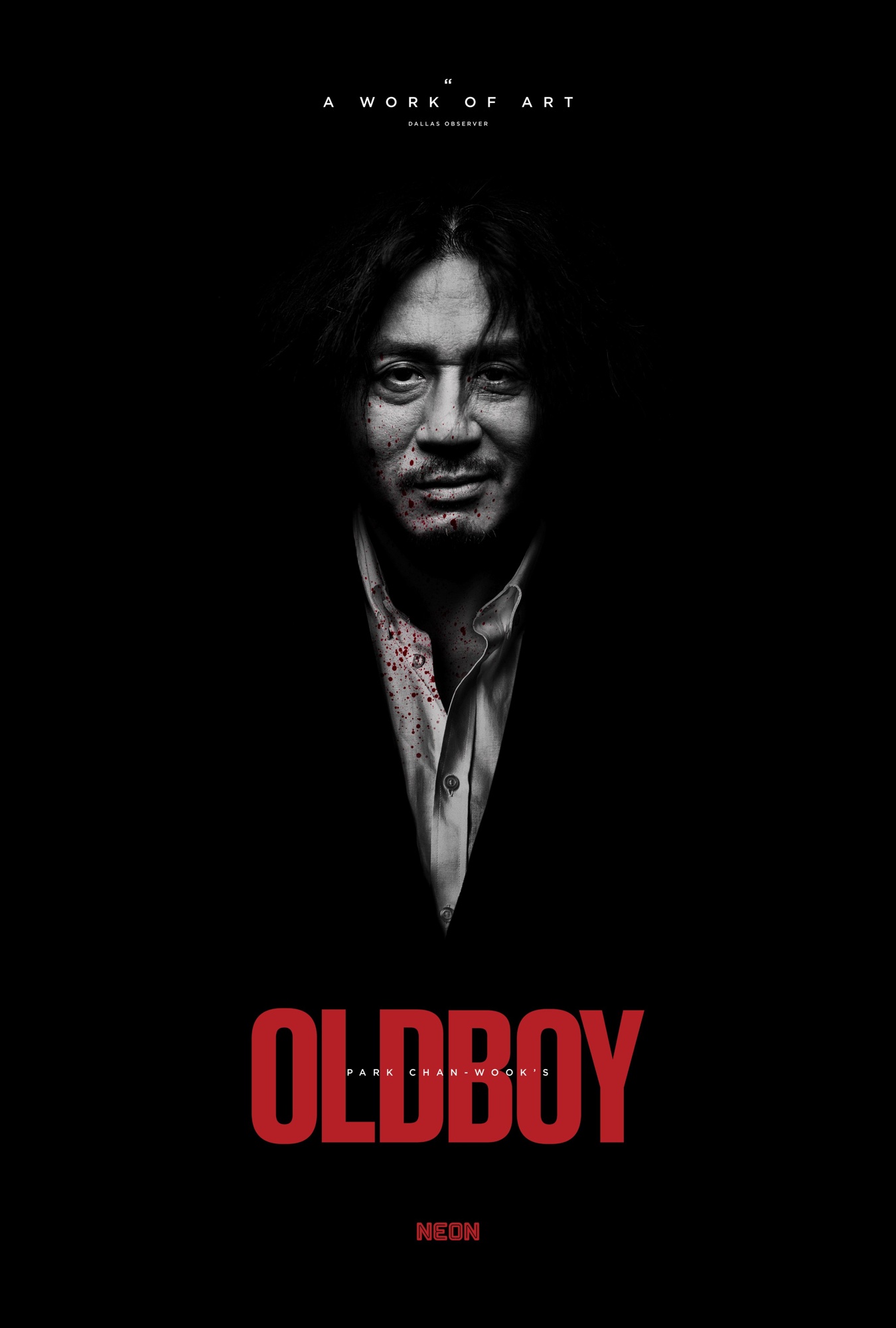 Oldboy — every frame feels deliberate — film poster