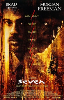 Se7en — a city with no breathing room — film poster