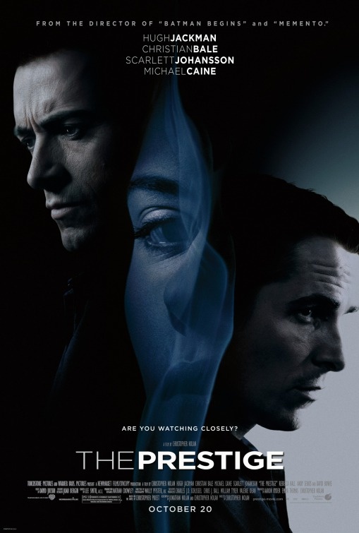 The Prestige — the cost of being better — film poster
